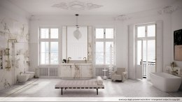 Stojak na papier - 3-funkcyjny - złoty szczotkowany SILIA ADI_R732