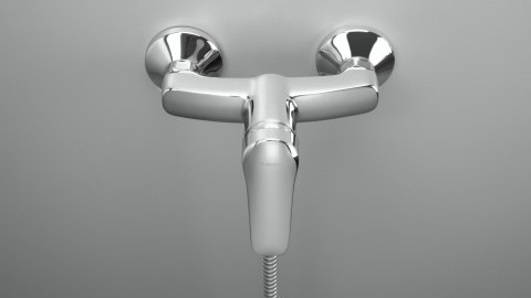 Bateria prysznicowa ścienna chrom Boro BMO_040M