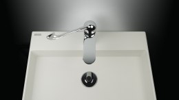 Bateria umywalkowa z dźwignią Clinic chrom Alpinia BGA_020C