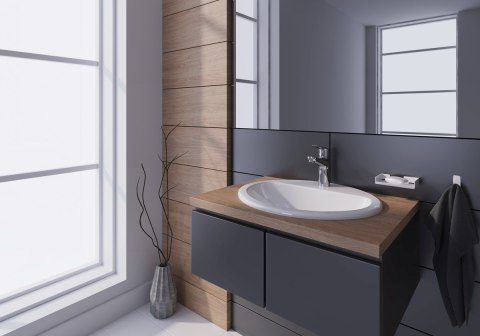 Bateria umywalkowa Boro chrom BMO_020M