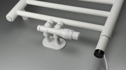 Grzejnik łazienkowy - wysokość 85 cm bianco Silia AGI_AG31