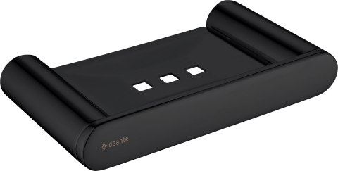 ROUND - Mydelniczka ścienna - nero - ADR_N411