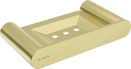 ROUND - Mydelniczka ścienna - złoty szczotkowany - ADR_R411