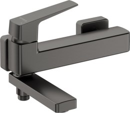 Bateria wannowa ścienna - ze składaną wylewką titanium Blur BQL_D12M