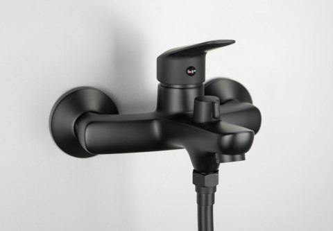 Bateria wannowa ścienna nero Boro BMO_N10M