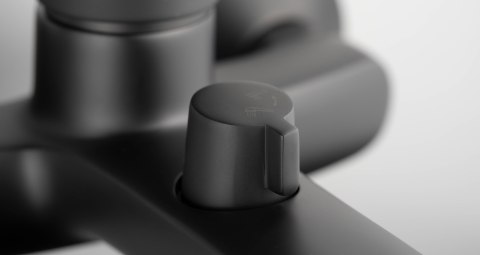 Bateria wannowa ścienna nero Boro BMO_N10M