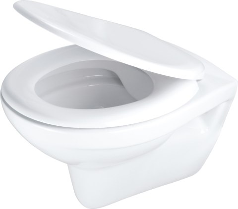 Miska WC z deską bezkołnierzowa Boro CMOD6SPW