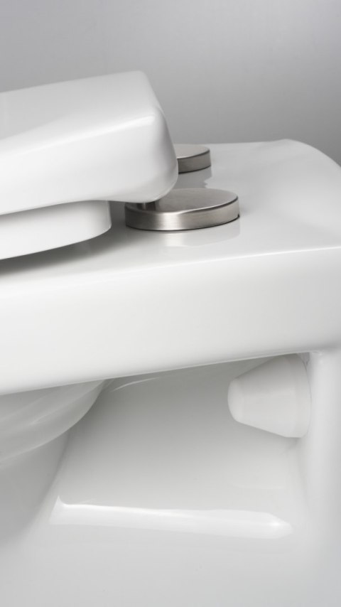 Miska WC z deską bezkołnierzowa Boro CMOD6SPW