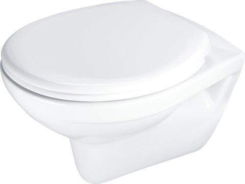 Miska WC z deską bezkołnierzowa Boro CMOD6SPW