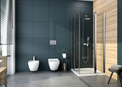 Zestaw WC podtynkowy 6 w 1 biały/chrom Blur CDZS6ZPW