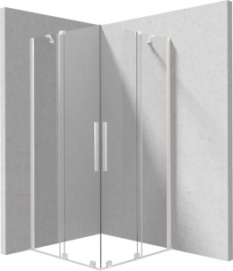 Kabina prysznicowa kwadratowa 90x90 cm PRIZMA bianco - KPNAP09P09