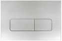 Przycisk spłukujący do stelaży podtynkowych - slim - stal szczotkowana - CST_F51P