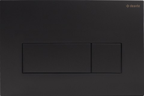 Przycisk spłukujący do stelaży podtynkowych - slim - nero - CST_N51P