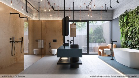 Przycisk spłukujący do stelaży podtynkowych - slim - nero - CST_N51P