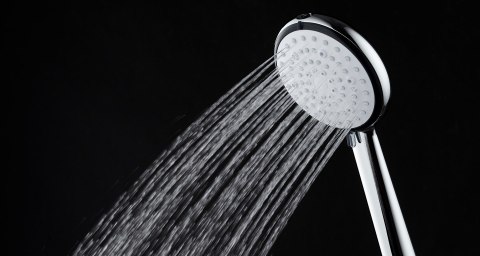 Zestaw prysznicowy punktowy chrom Boro NER_041K