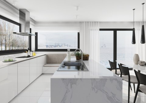 Bateria kuchenna z podłączeniem do filtra wody chrom BCH_064M