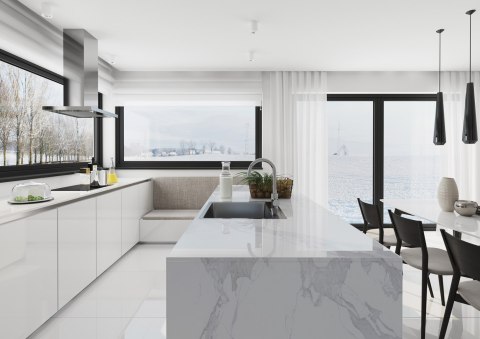 Bateria kuchenna z podłączeniem do filtra wody chrom BCH_064M