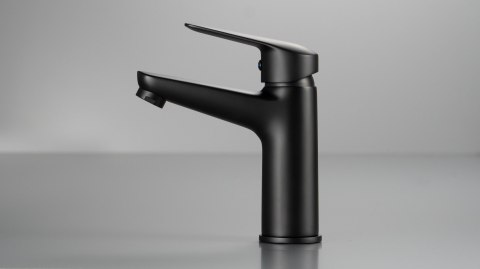 Boro Bateria Umywalkowa Stojąca Czarny Mat (Nero) BMO_N20M