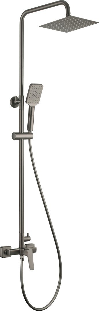 Deszczownica z baterią prysznicową titanium Blur NQL_D4XM