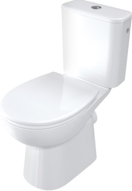 FUNKIA EVO - Miska WC kompakt bezkołnierzowa biały CDFD6RPS