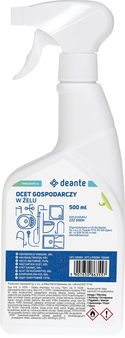 Ocet gospodarczy 14% w żelu ZZZ_000H