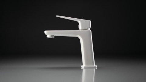 Bateria umywalkowa niska Blur bianco BQL_A20M