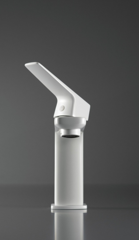 Bateria umywalkowa niska Blur bianco BQL_A20M