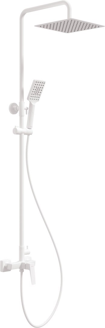 Deszczownica z baterią prysznicową Blur bianco NQL_A4XM