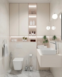 Zestaw WC podtynkowy 6 w 1 biały/bianco Blur CDZA6ZPW