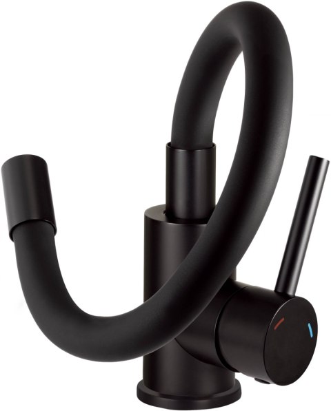 Zlewozmywak granitowy z baterią 1-komorowy z ociekaczem i syfonem - grafit metalik Corio ZRCPG113